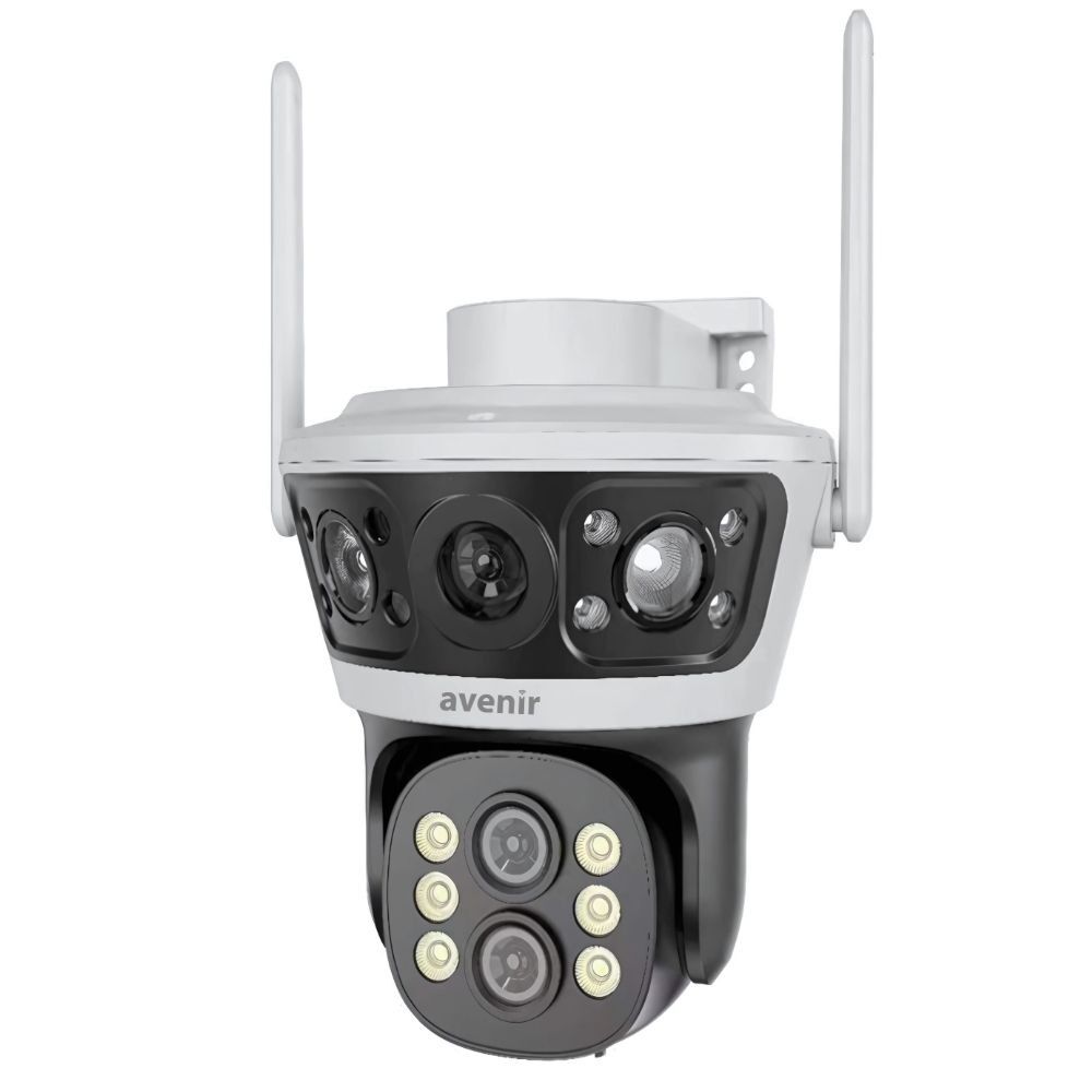 4MP 2 Kameralı 10X Zoomlu Wifi PTZ Kamera AV-S303