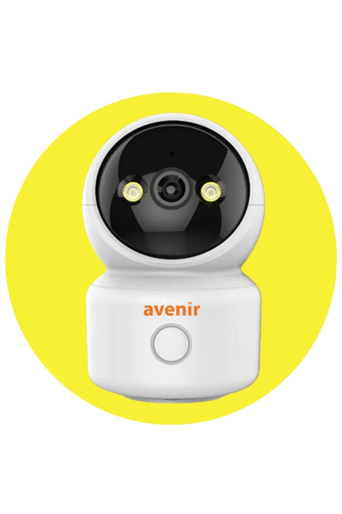 Avenir AV-S215 Wifili Bakıcı Bebek Kamerası 5MP 256 GB SD Kart Desteği Çift Yönlü Ses Sürekli Kayıt Modu