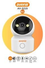 Avenir AV-S215 Wifili Bakıcı Bebek Kamerası 5MP 256 GB SD Kart Desteği Çift Yönlü Ses Sürekli Kayıt Modu
