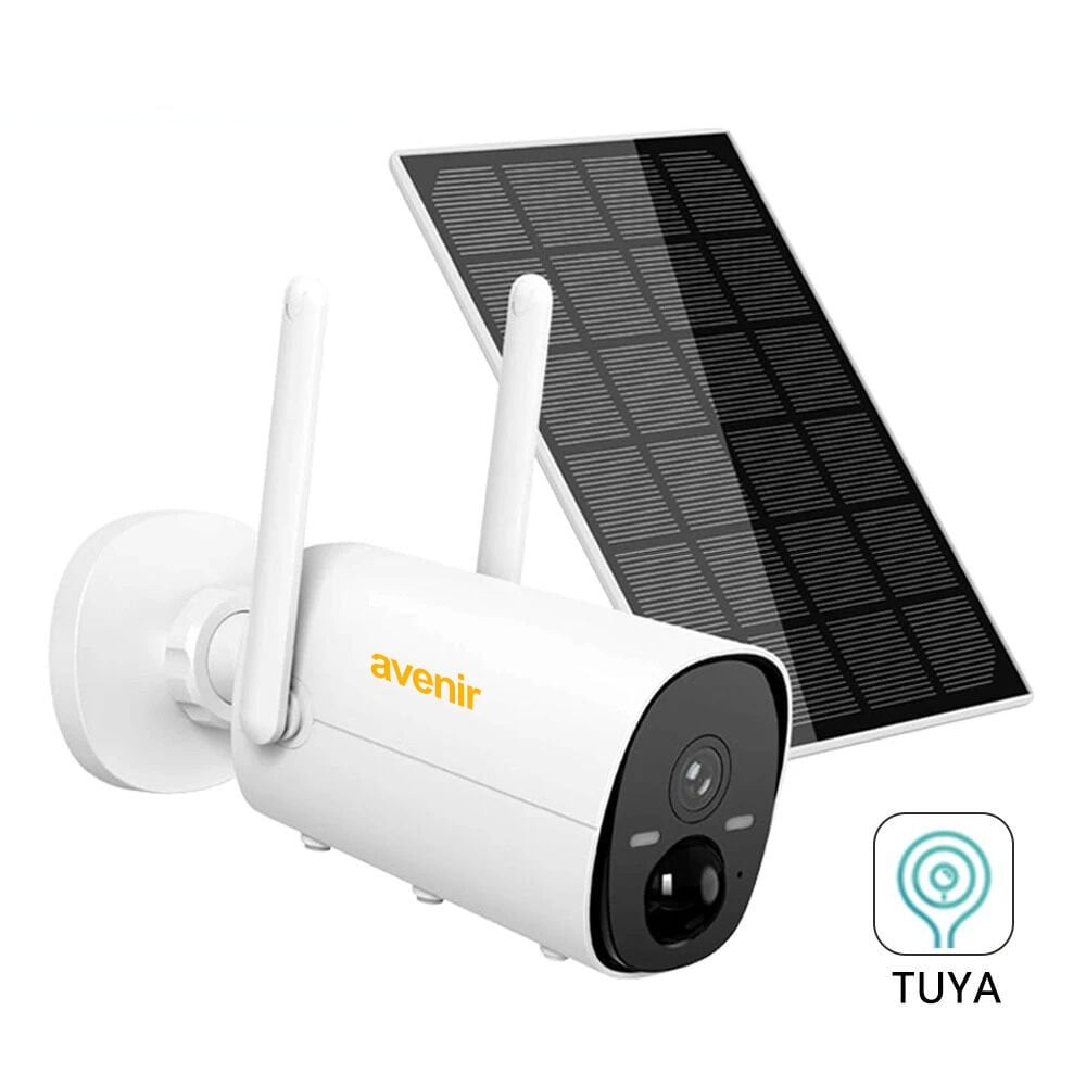 Avenir AV-S310 3MP Bullet Kablosuz Wifi IP Solar Kamera Dahili Batarya 10400 mAh PIR Hareket CloudEdge Destekli