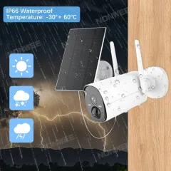 Avenir AV-S310 3MP Bullet Kablosuz Wifi IP Solar Kamera Dahili Batarya 10400 mAh PIR Hareket CloudEdge Destekli
