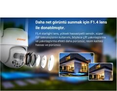 Avenir AV-S305 2MP WiFi Speed Dome IP66 IP Kamera PTZ Pan/Tilt ICSEE App
