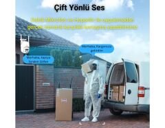 Avenir AV-S305 2MP WiFi Speed Dome IP66 IP Kamera PTZ Pan/Tilt ICSEE App
