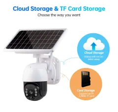 2 MP Solar Sistem 4G Sim Kartlı Speed Dome PTZ Kamera AV-M06