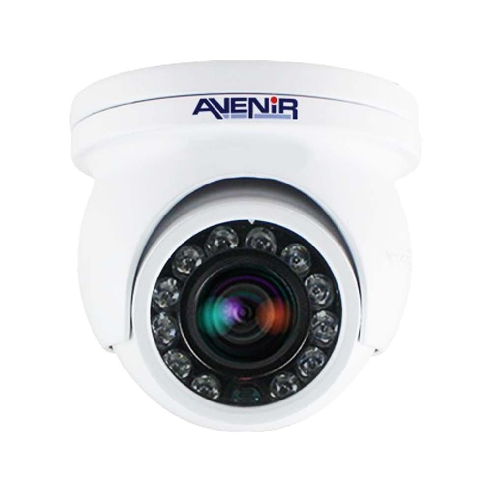 2 MP 2.8 mm Mini Plastik Kasa Dome Kamera Araç Montajına Uygun 20m Gece Görüşlü AV-DF214