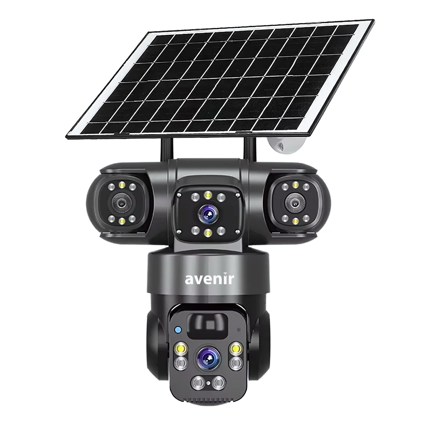 AV-S421 4MP 2 Kameralı Solar PTZ 4G Sim Kartlı Kamera